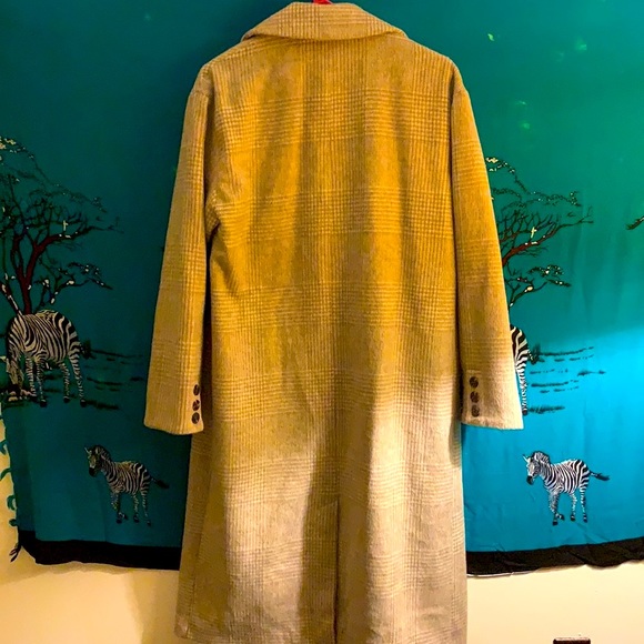 Plaid trench coat - Picture 2 of 2